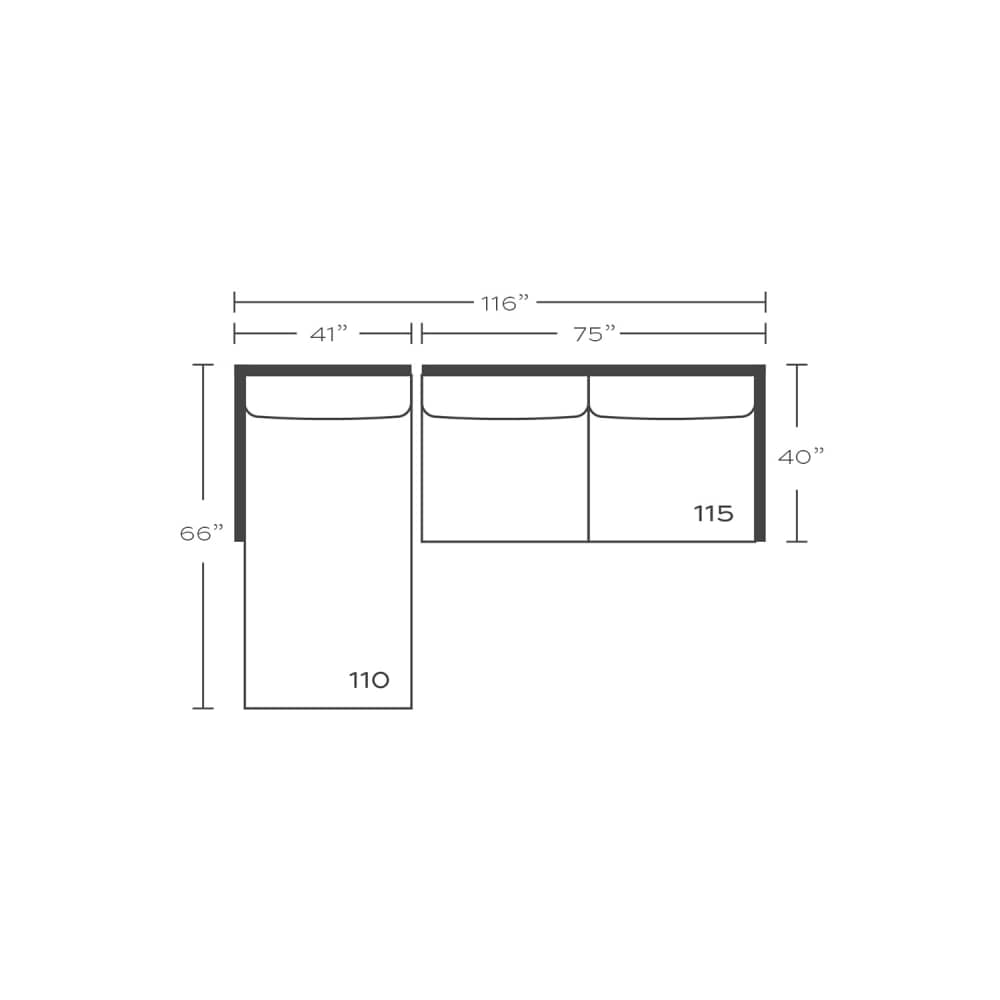 Rowe Furniture - Moore Sectional