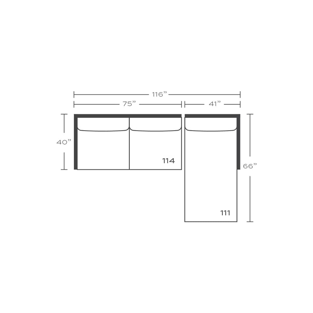 Rowe Furniture - Moore Sectional