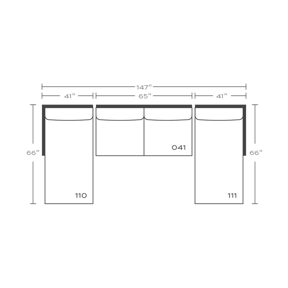Rowe Furniture - Moore Sectional