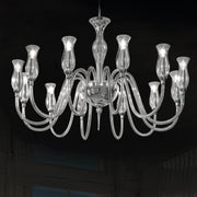 Teodato Murano Crystal Chandelier