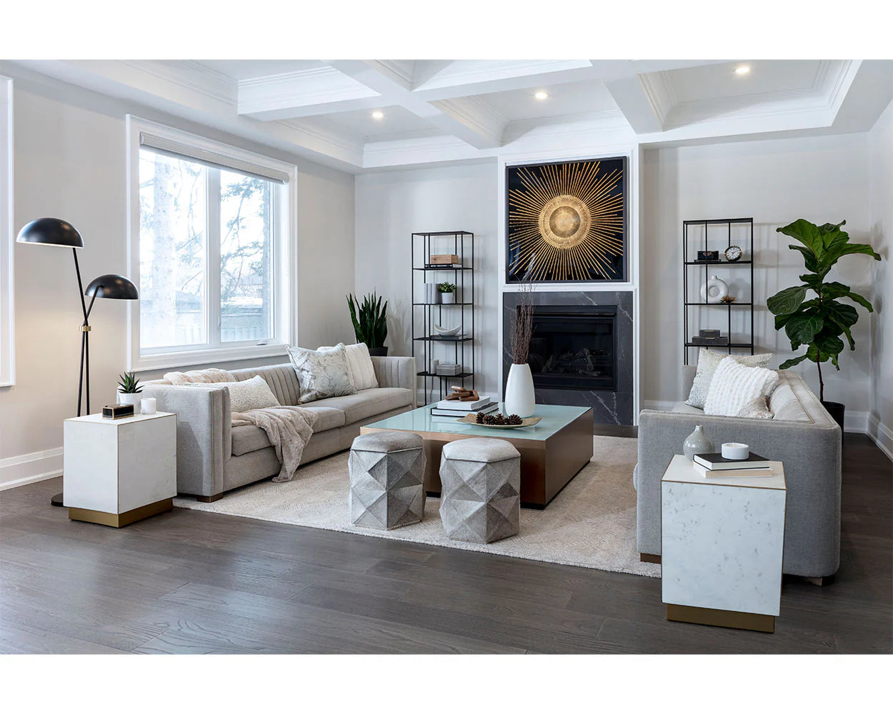Sunpan Furniture - Caitlin Sofa