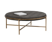 Sunpan Furniture - Ethel Ottoman - Round