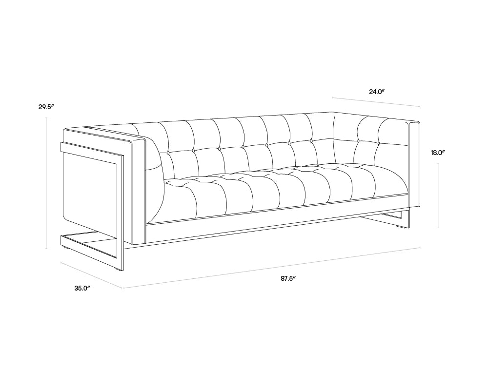 Sunpan Furniture - Ekon Sofa