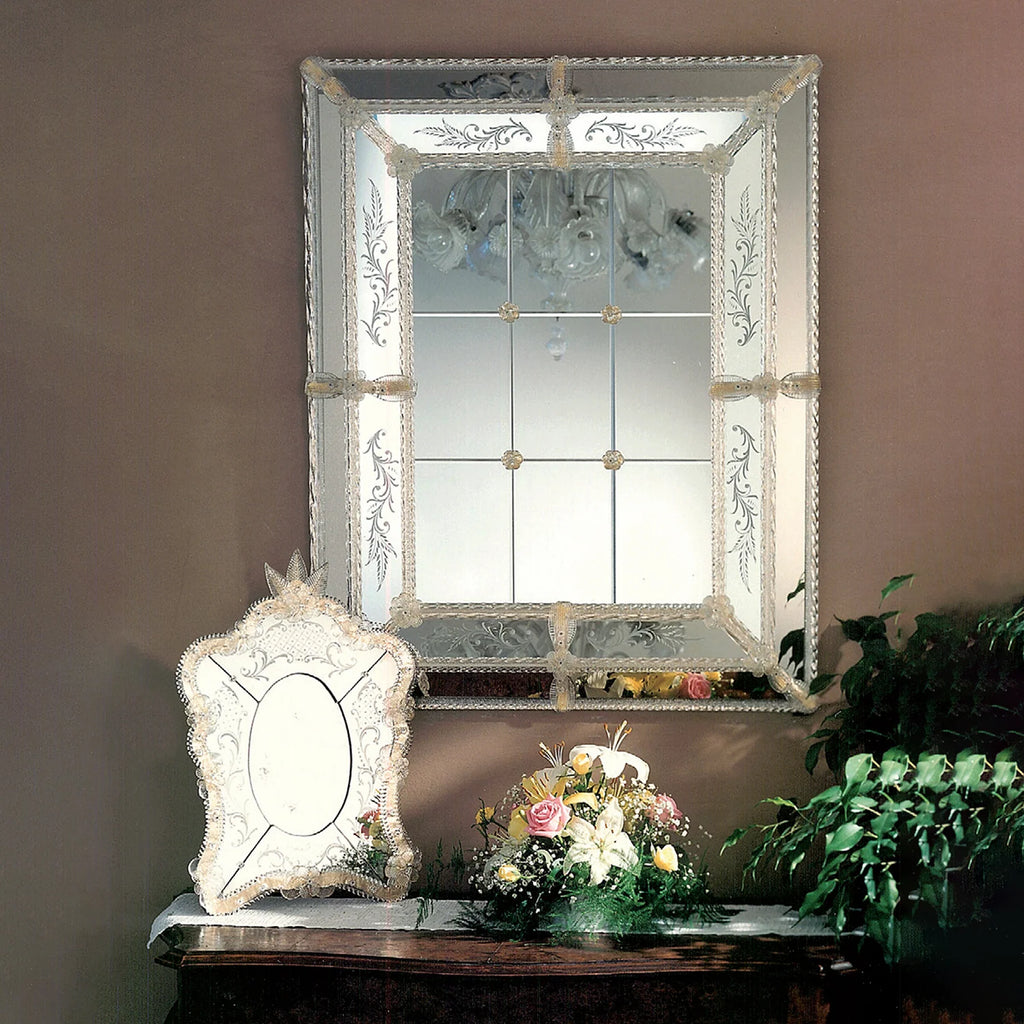 Veneziani Mirror With Glass Frame 7D