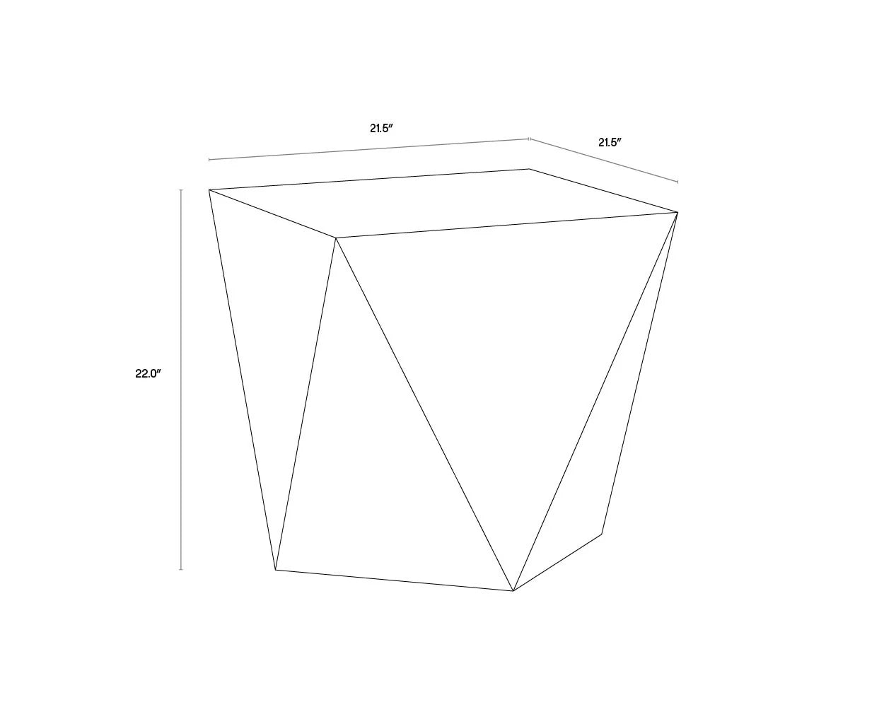 Sunpan Furniture - Timmons End Table