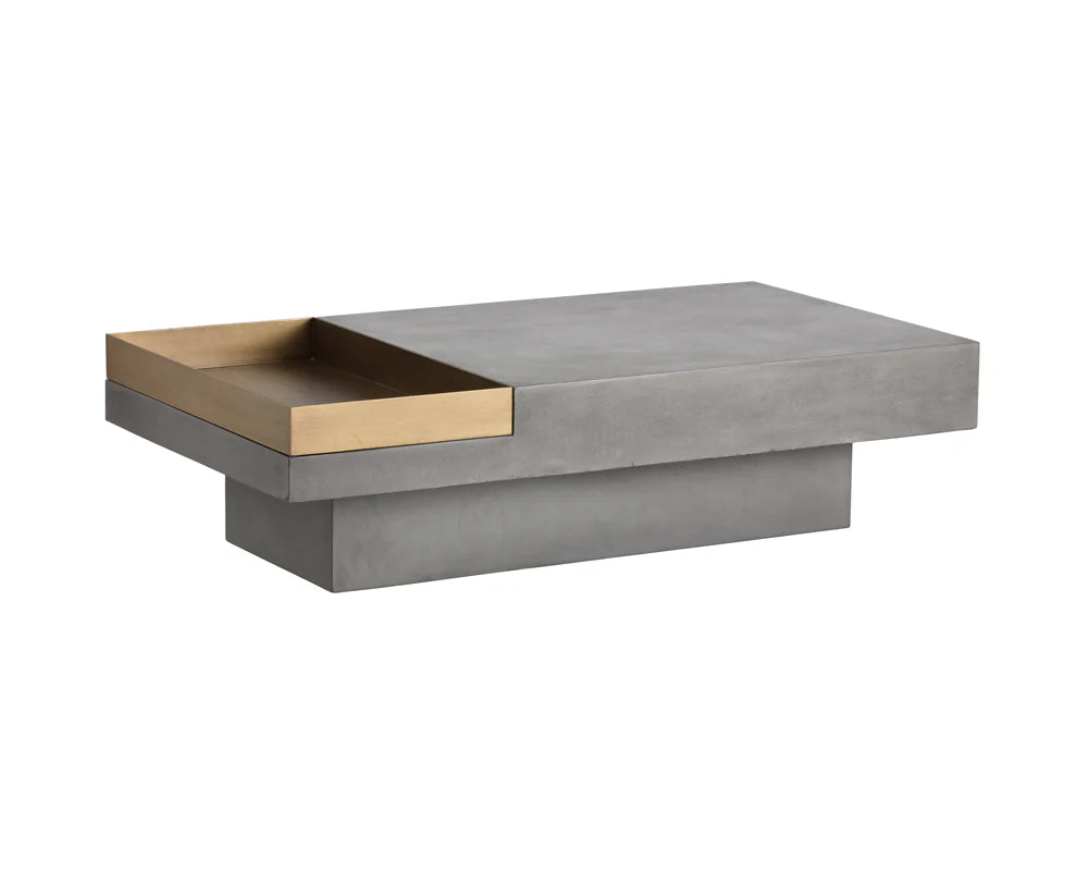 Sunpan Furniture -Quill Coffee Table - Rectangular