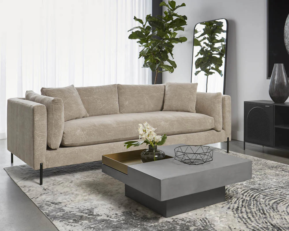 Sunpan Furniture -Quill Coffee Table - Rectangular