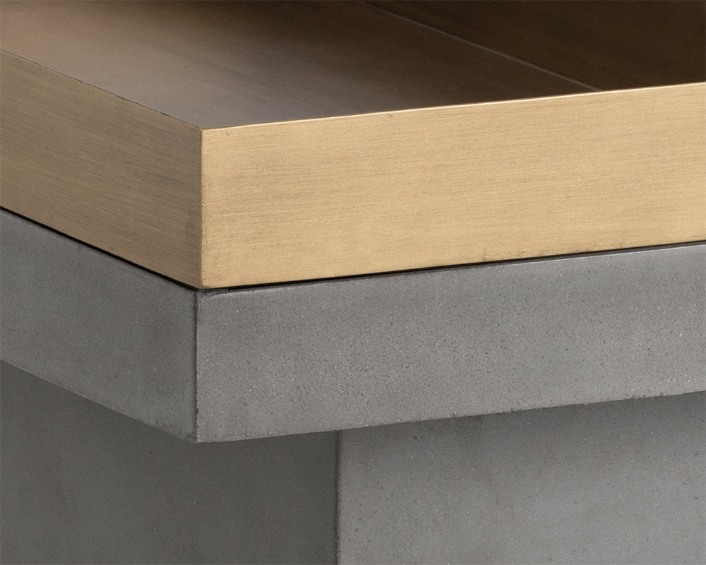 Sunpan Furniture -Quill Coffee Table - Rectangular