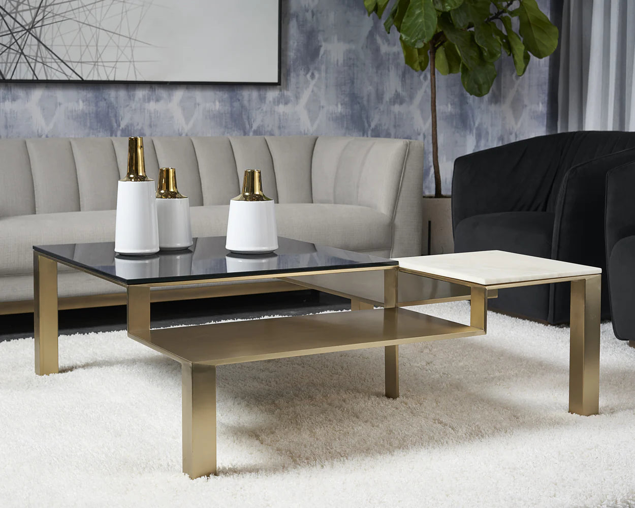 Sunpan Furniture - Saber Coffee Table