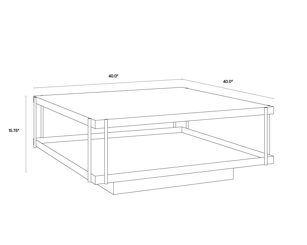 Sunpan Furniture - Finch Coffee Table