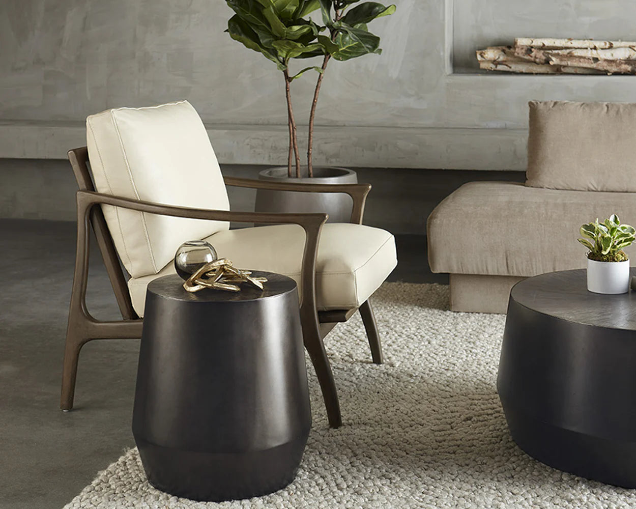 Sunpan Furniture - Creed End Table