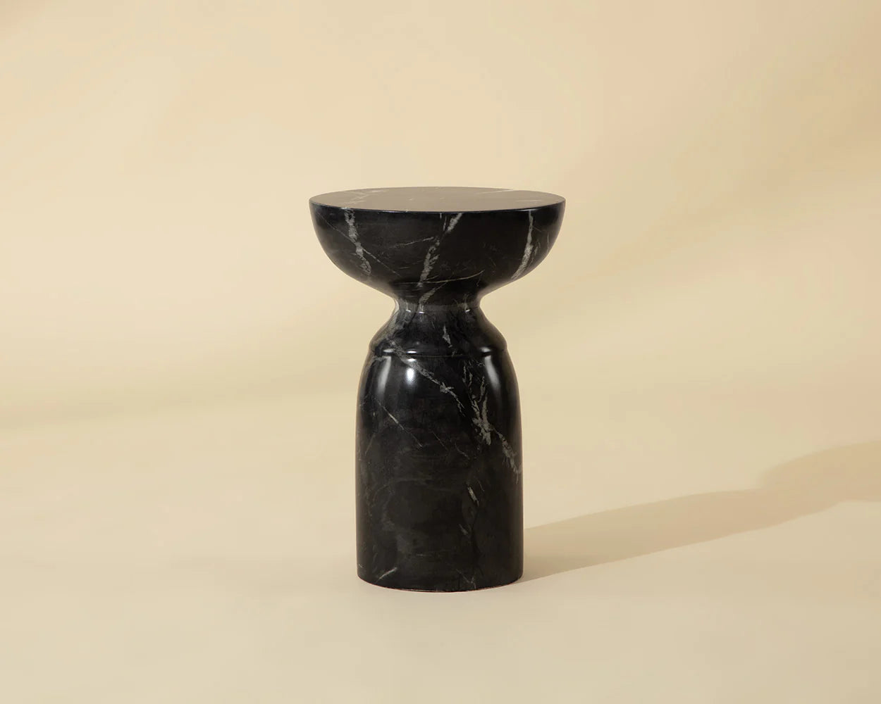 Sunpan Furniture - Goya End Table - Marble Look