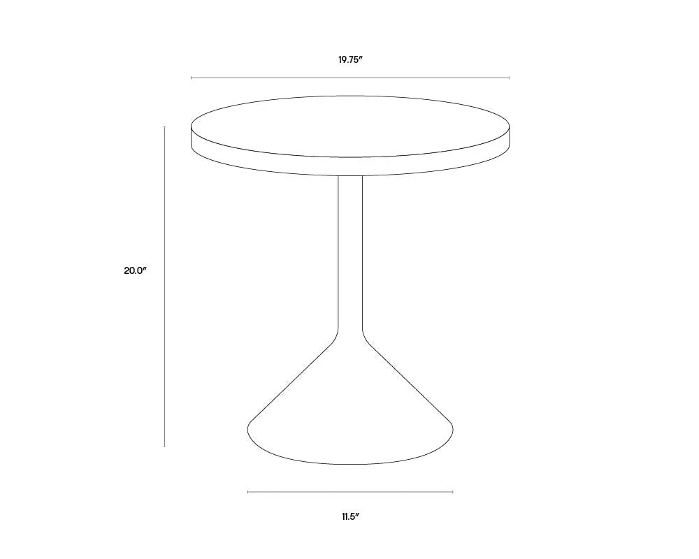 Sunpan Furniture - Laszilo End Table