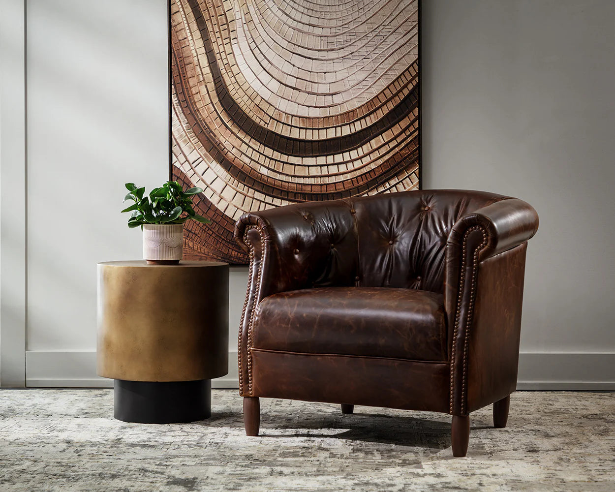 Sunpan Furniture - Bernaby End Table