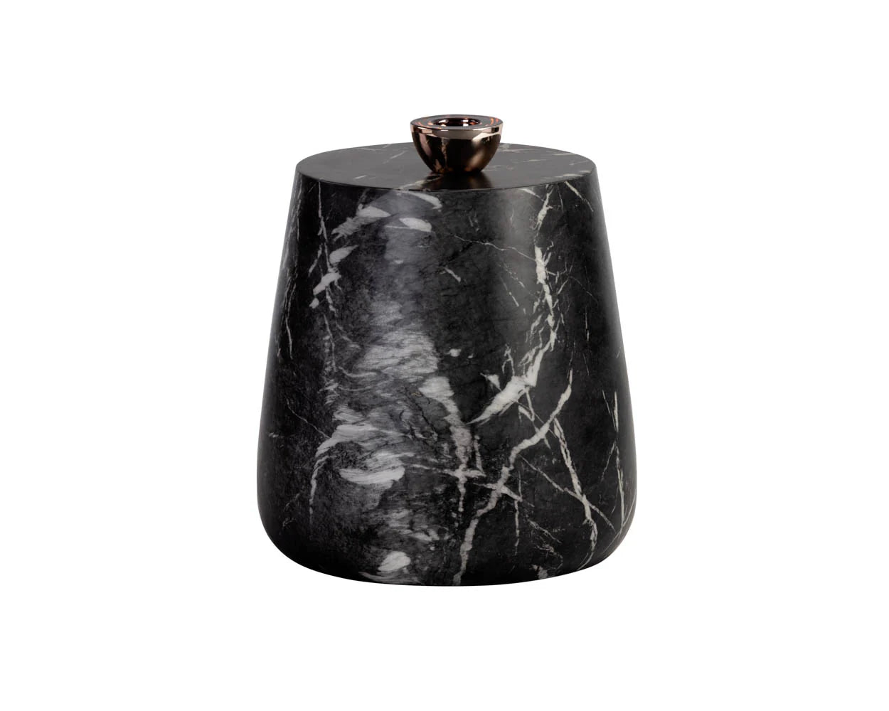 Sunpan Furniture - Aries End Table - Marble Look