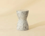 Sunpan Furniture - Cara End Table - Marble Look