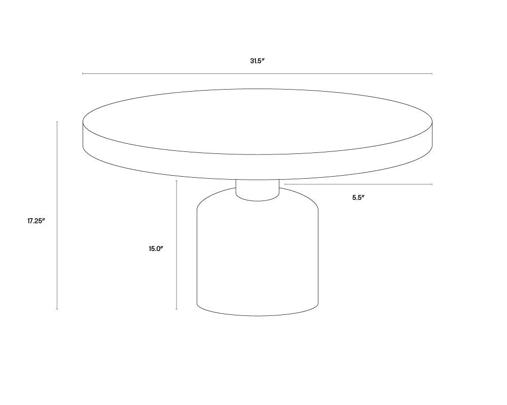 Sunpan Furniture - Elmira Coffee Table