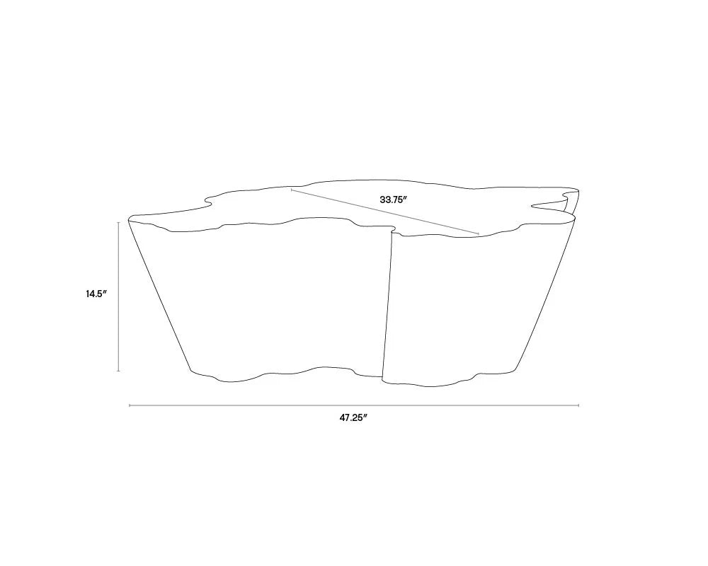 Sunpan Furniture - Lynx Coffee Table