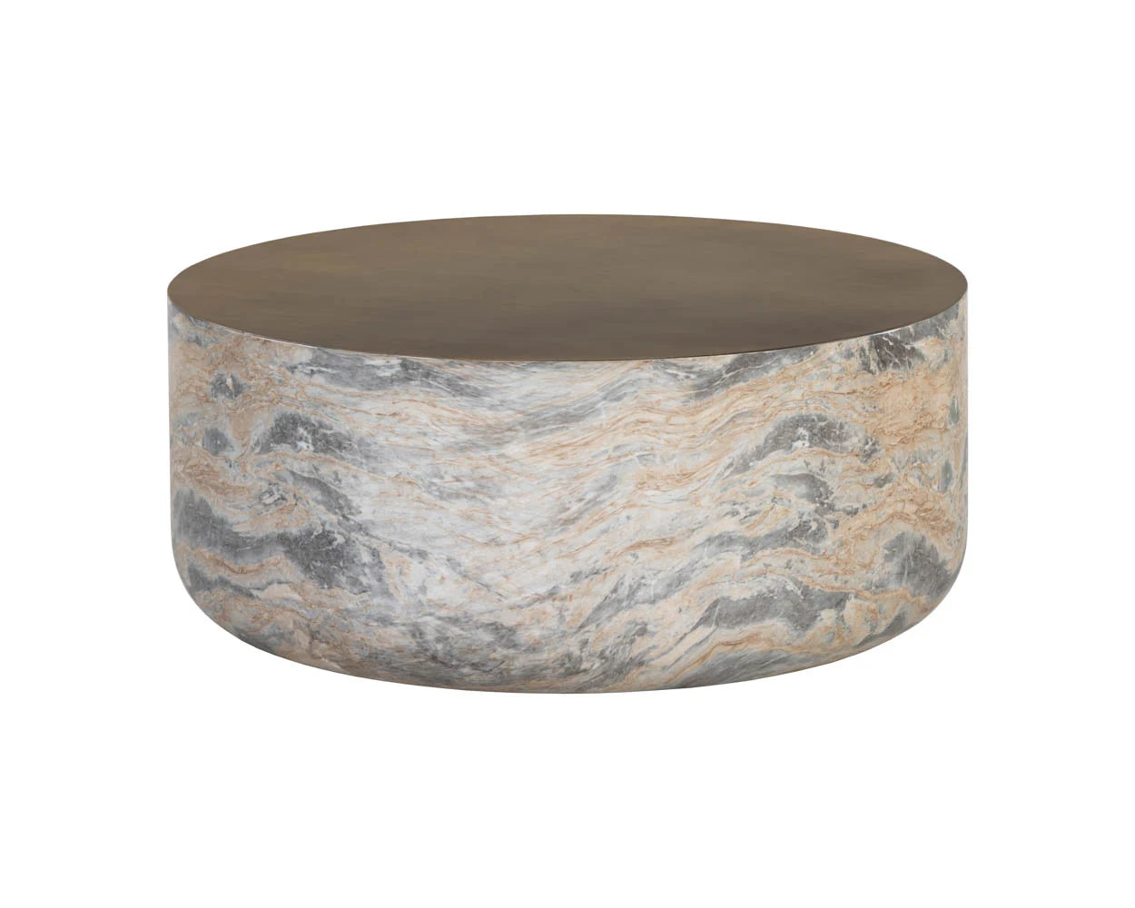 Sunpan Furniture - Diaz Coffee Table - Marble Look