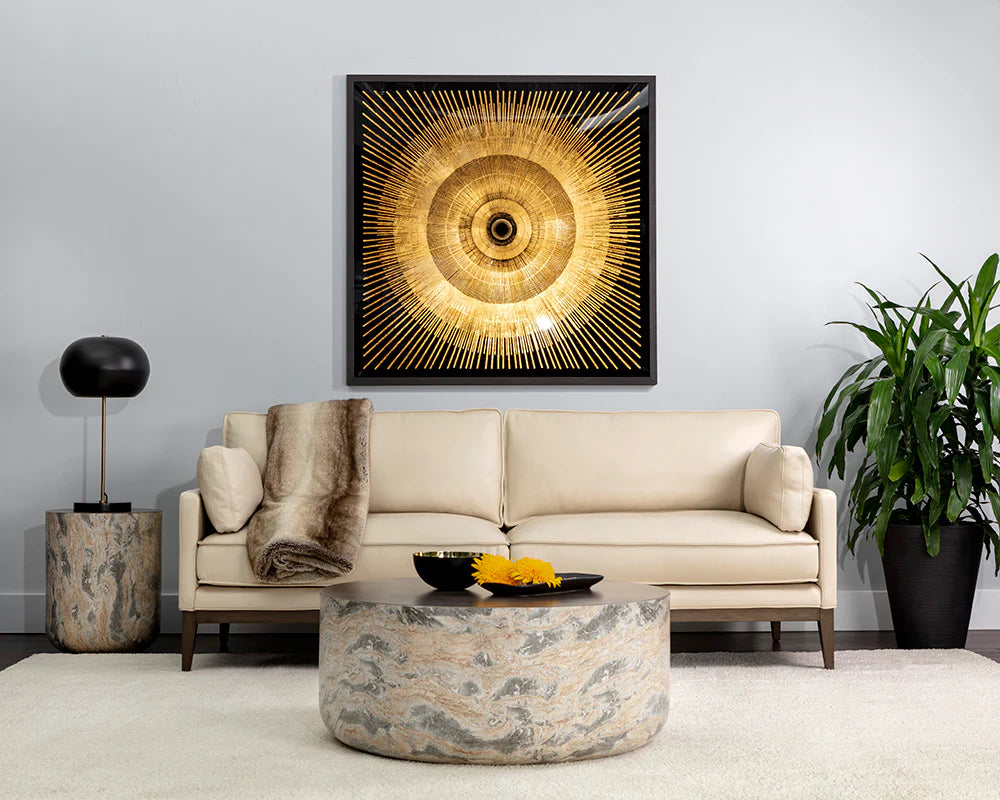 Sunpan Furniture - Diaz Coffee Table - Marble Look