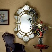 Veneziani Mirror With Glass Frame 7C
