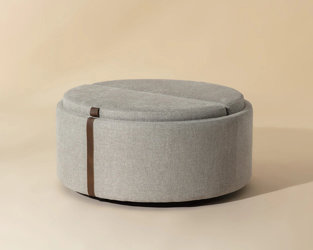 Sunpan Furniture - Borelli Wheeled Storage Ottoman