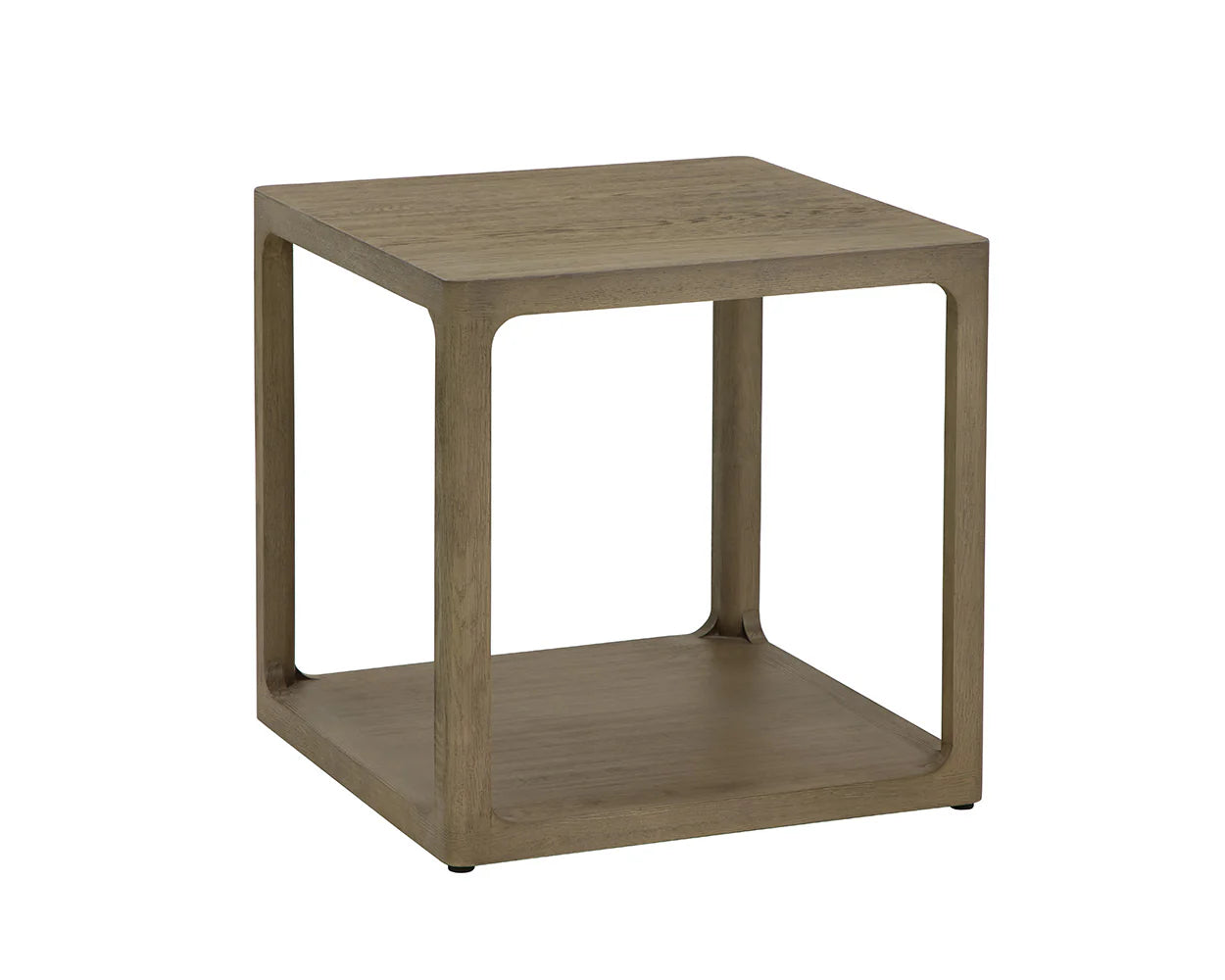 Sunpan Furniture - Doncaster Side Table - Smoke Grey