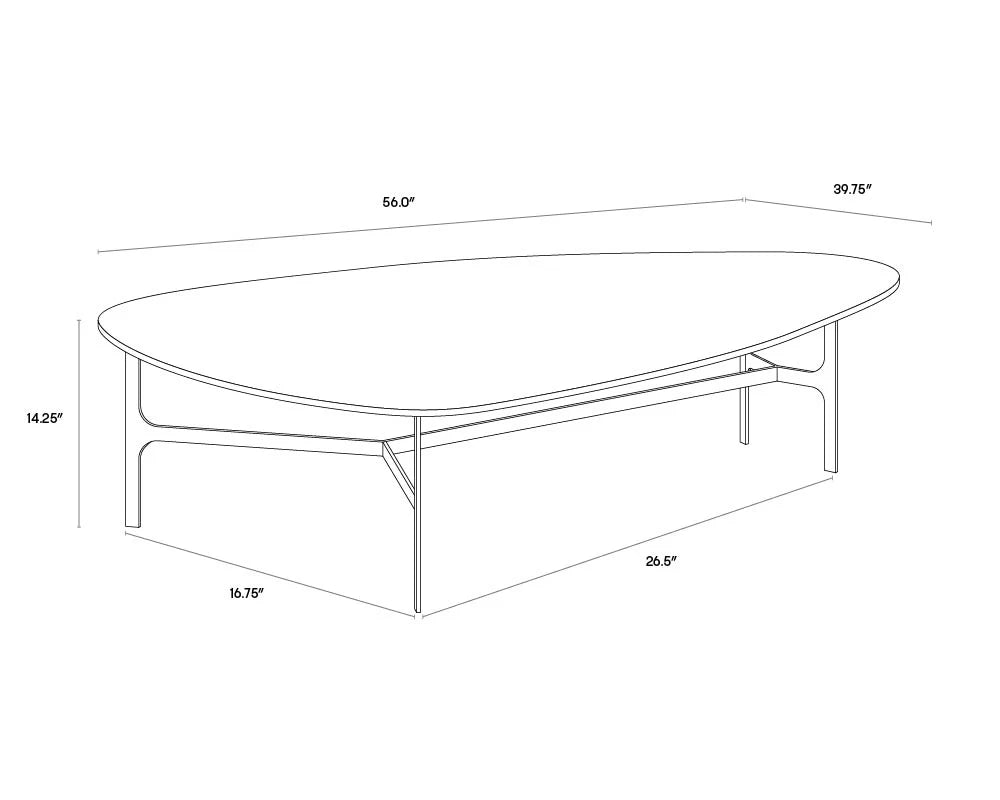 Sunpan Furniture - Kiernan Coffee Table