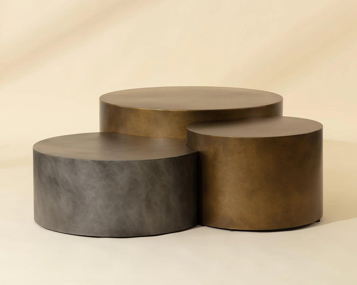 Sunpan Furniture - Neo Nesting Coffee Tables (Set Of 3)