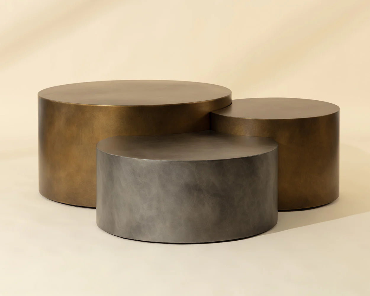 Sunpan Furniture - Neo Nesting Coffee Tables (Set Of 3)