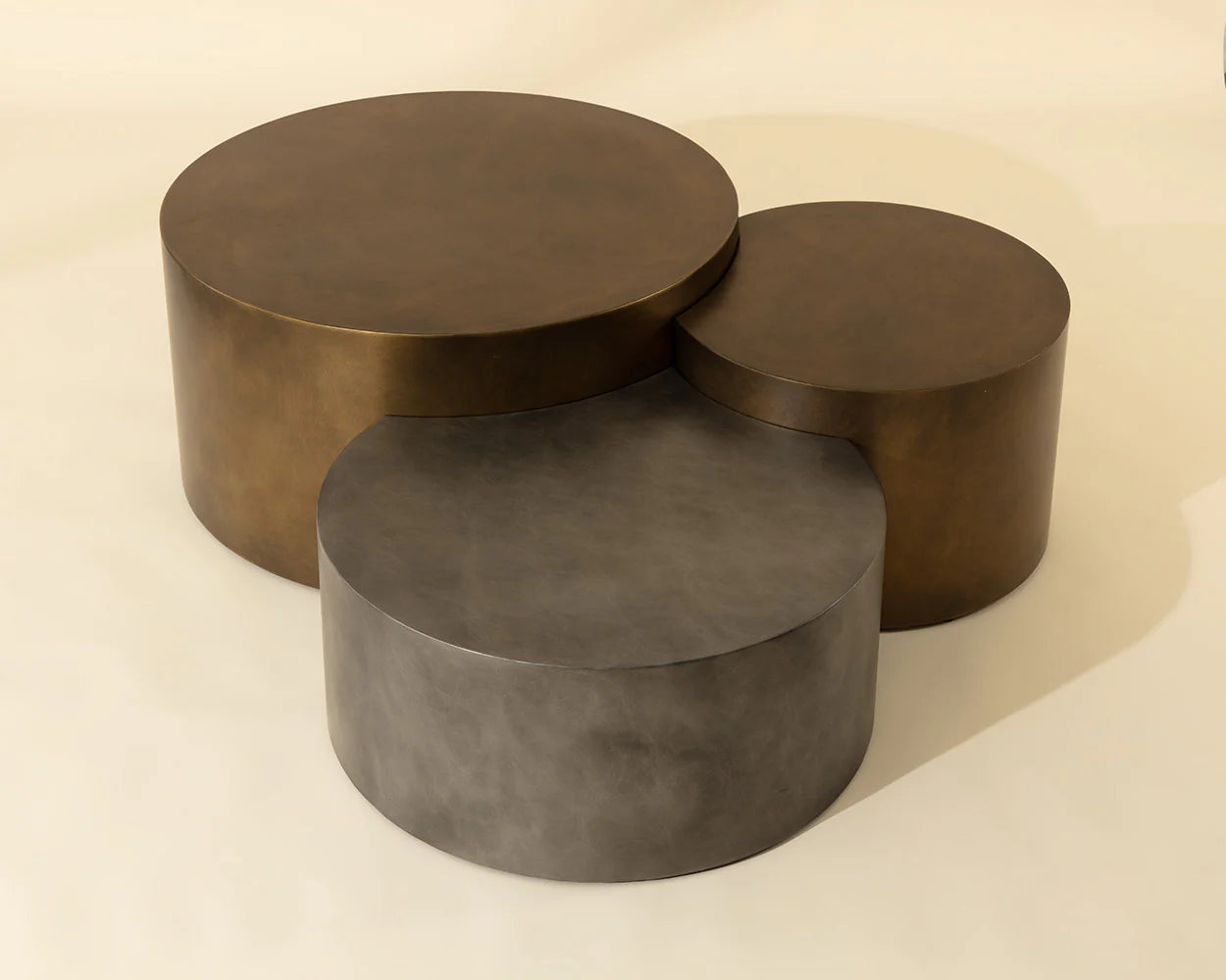 Sunpan Furniture - Neo Nesting Coffee Tables (Set Of 3)