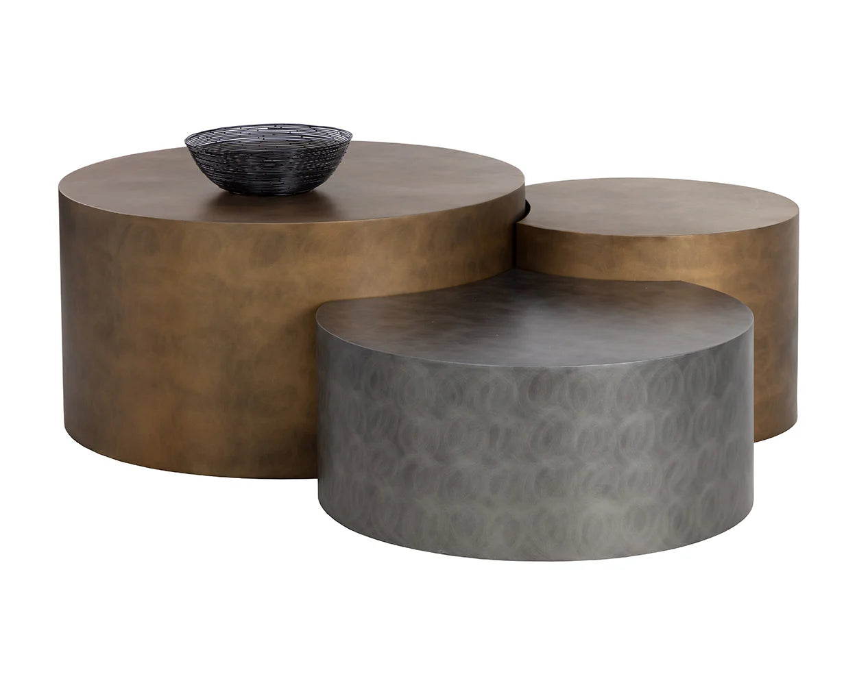 Sunpan Furniture - Neo Nesting Coffee Tables (Set Of 3)