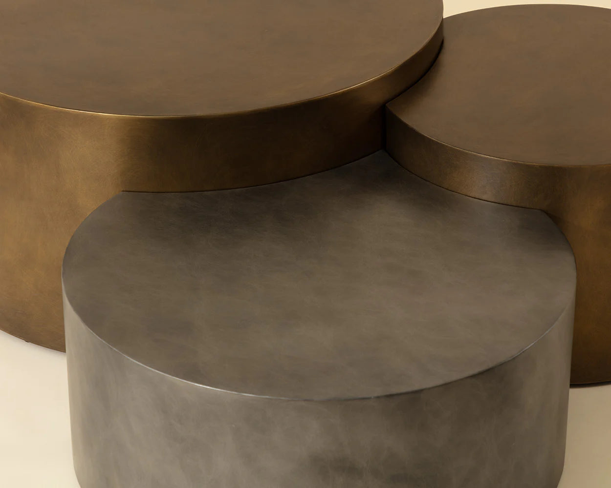 Sunpan Furniture - Neo Nesting Coffee Tables (Set Of 3)