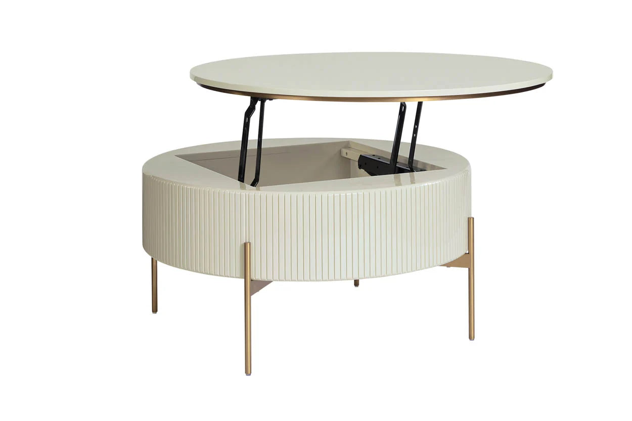 Sunpan Furniture - Paloma Lift Top Coffee Table - Round