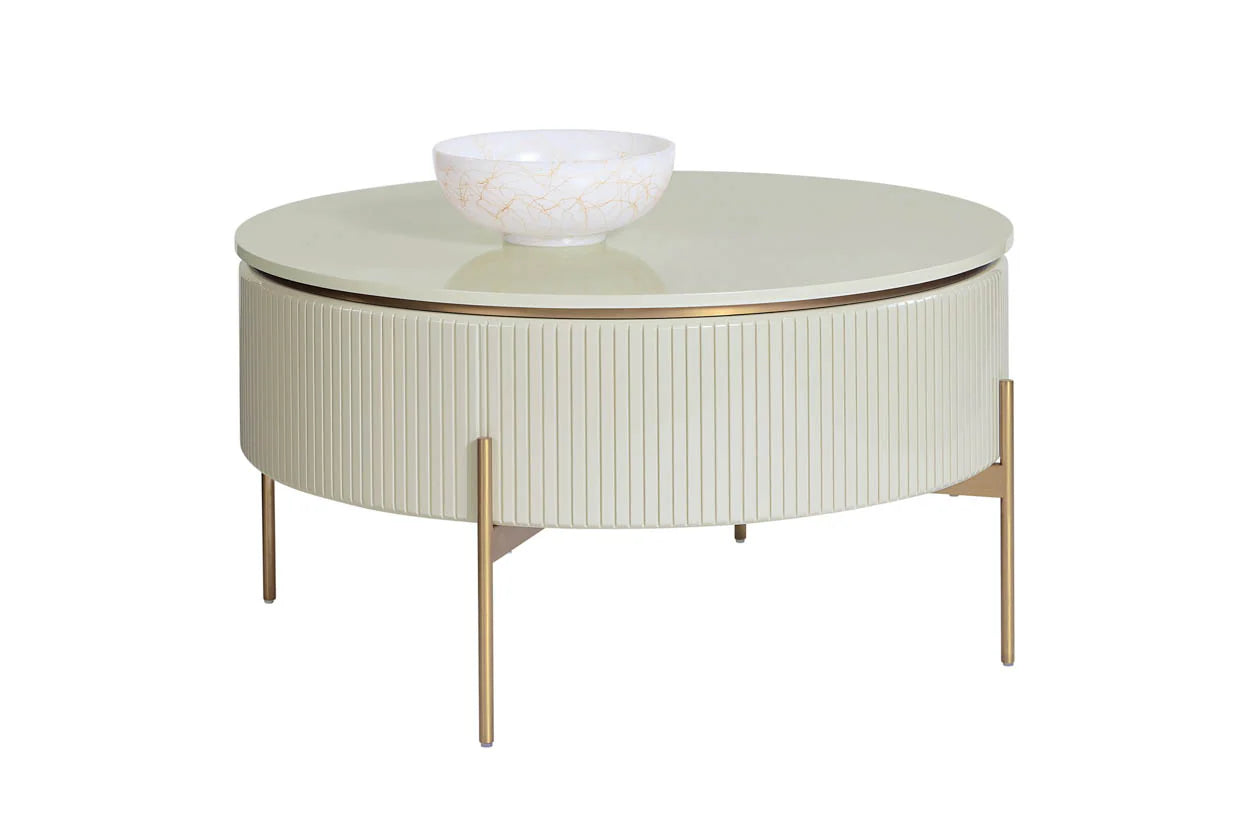 Sunpan Furniture - Paloma Lift Top Coffee Table - Round