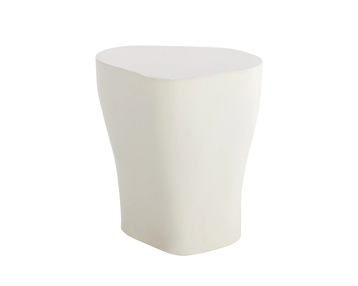 Sunpan Furniture - Dali End Table - White - Large