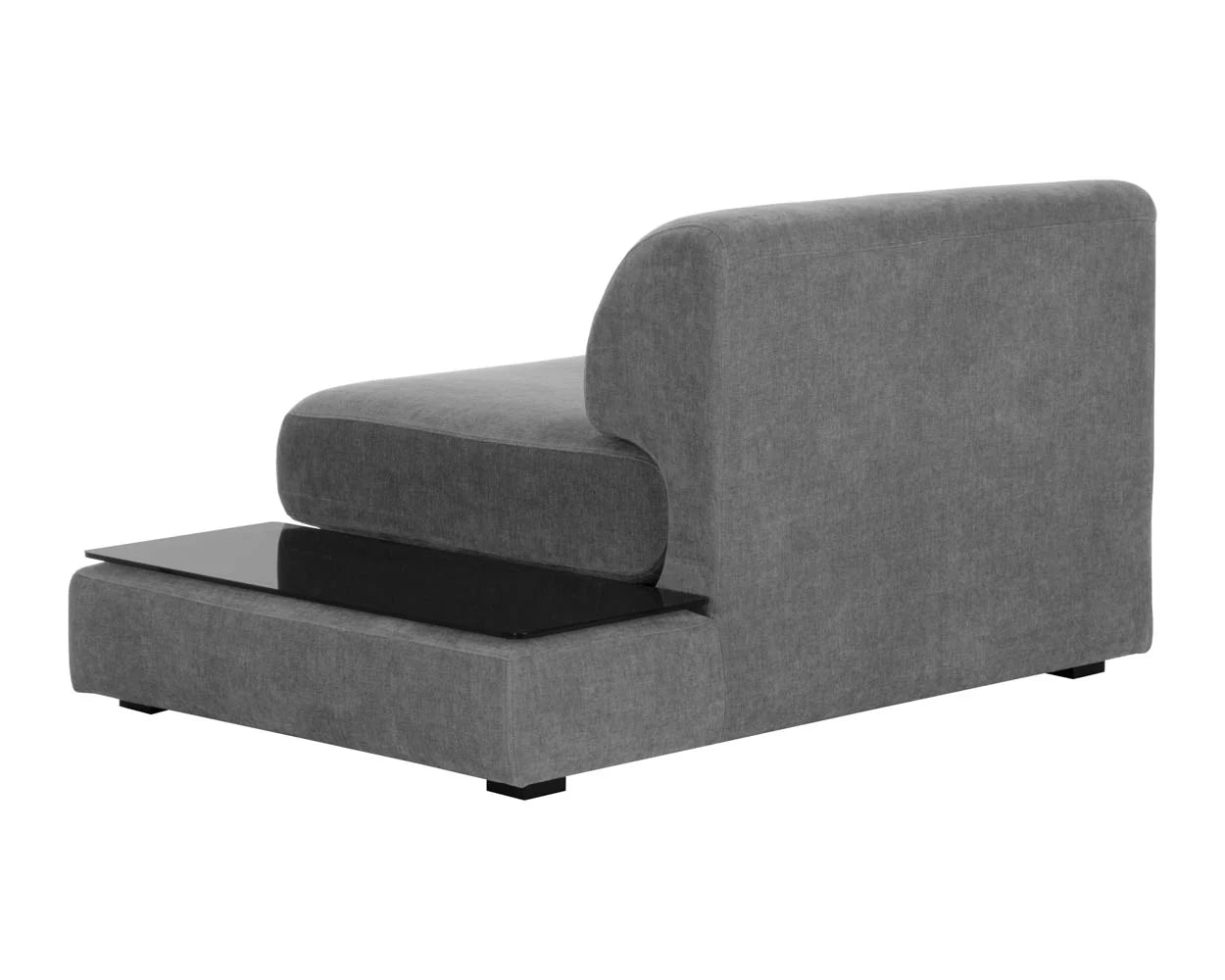 Sunpan Furniture - Harmony Modular - Armless Chair - Right Shelf