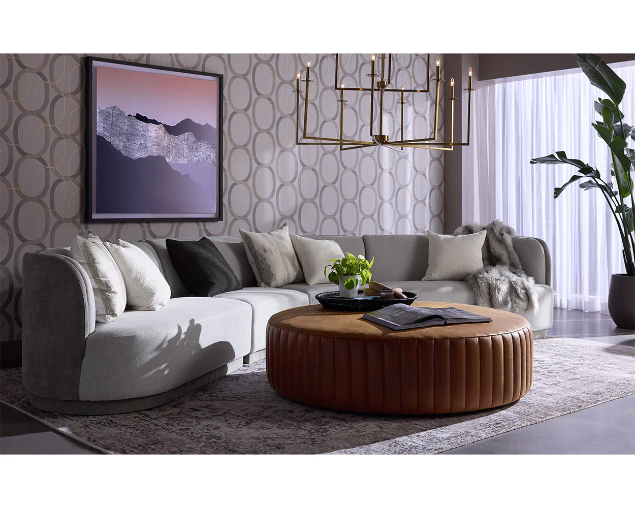 Sunpan Furniture - Jaclyn Modular - Armless Chair