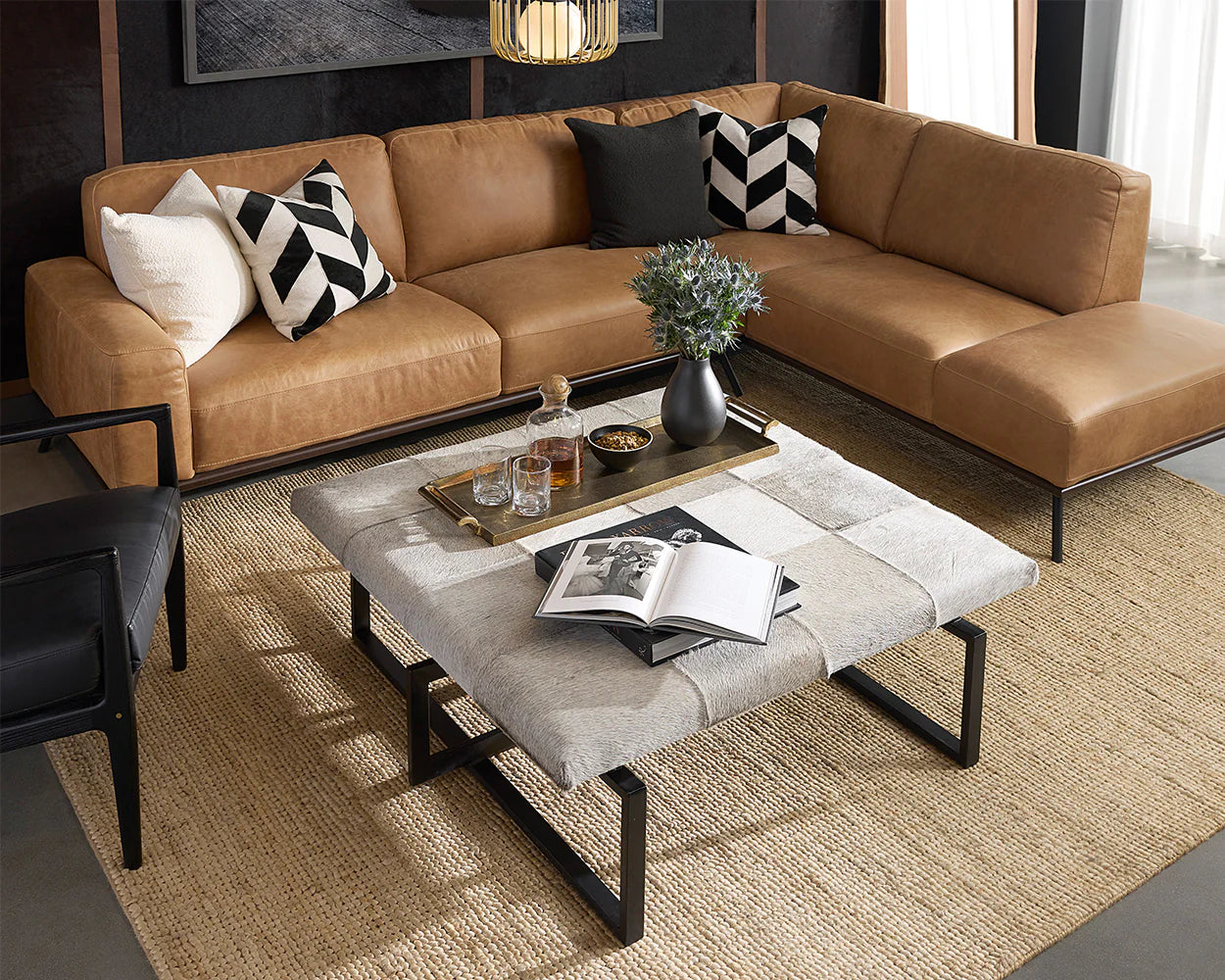 Sunpan Furniture - Brandi Sofa Chaise - Raf