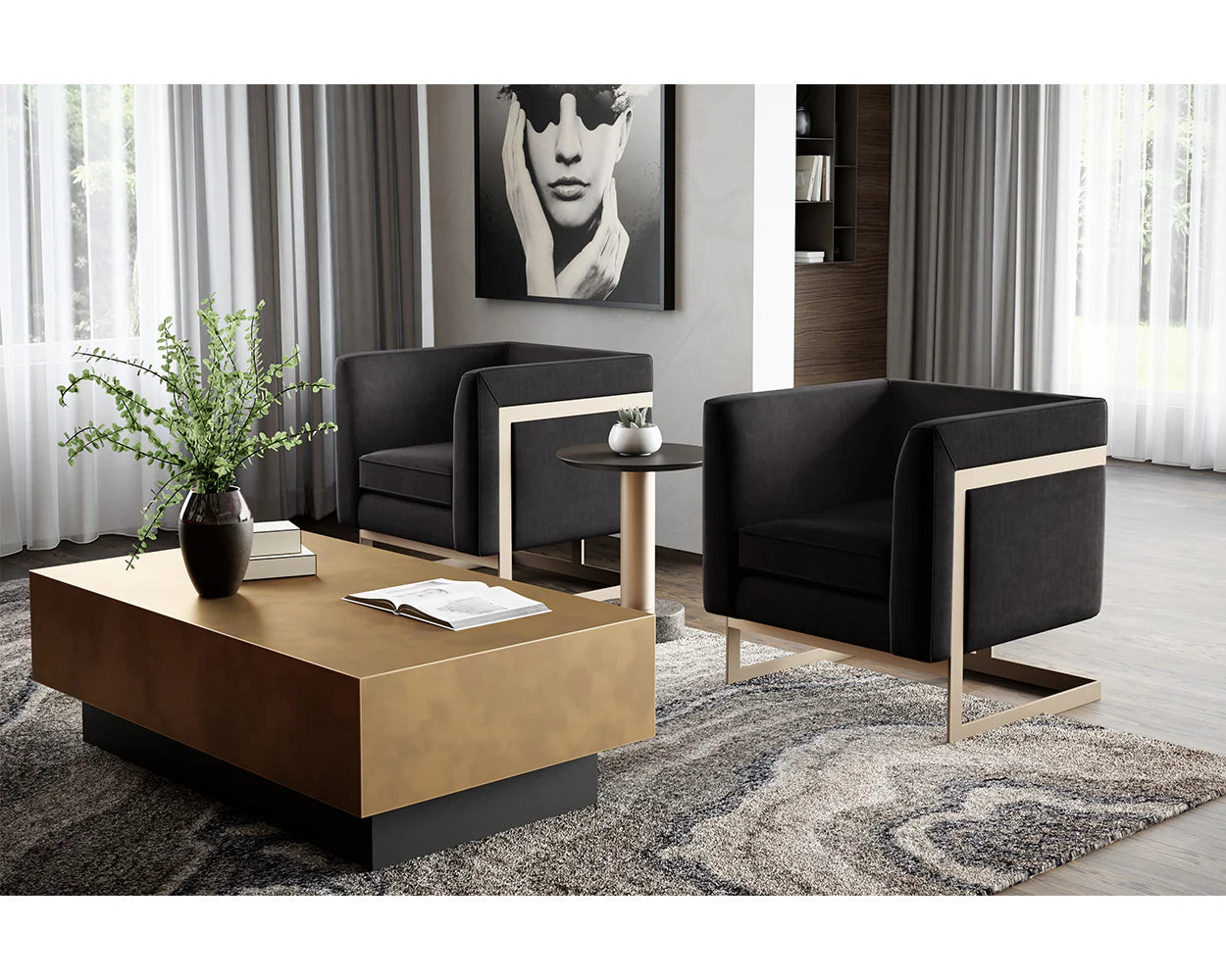 Sunpan Furniture - Blakely Coffee Table