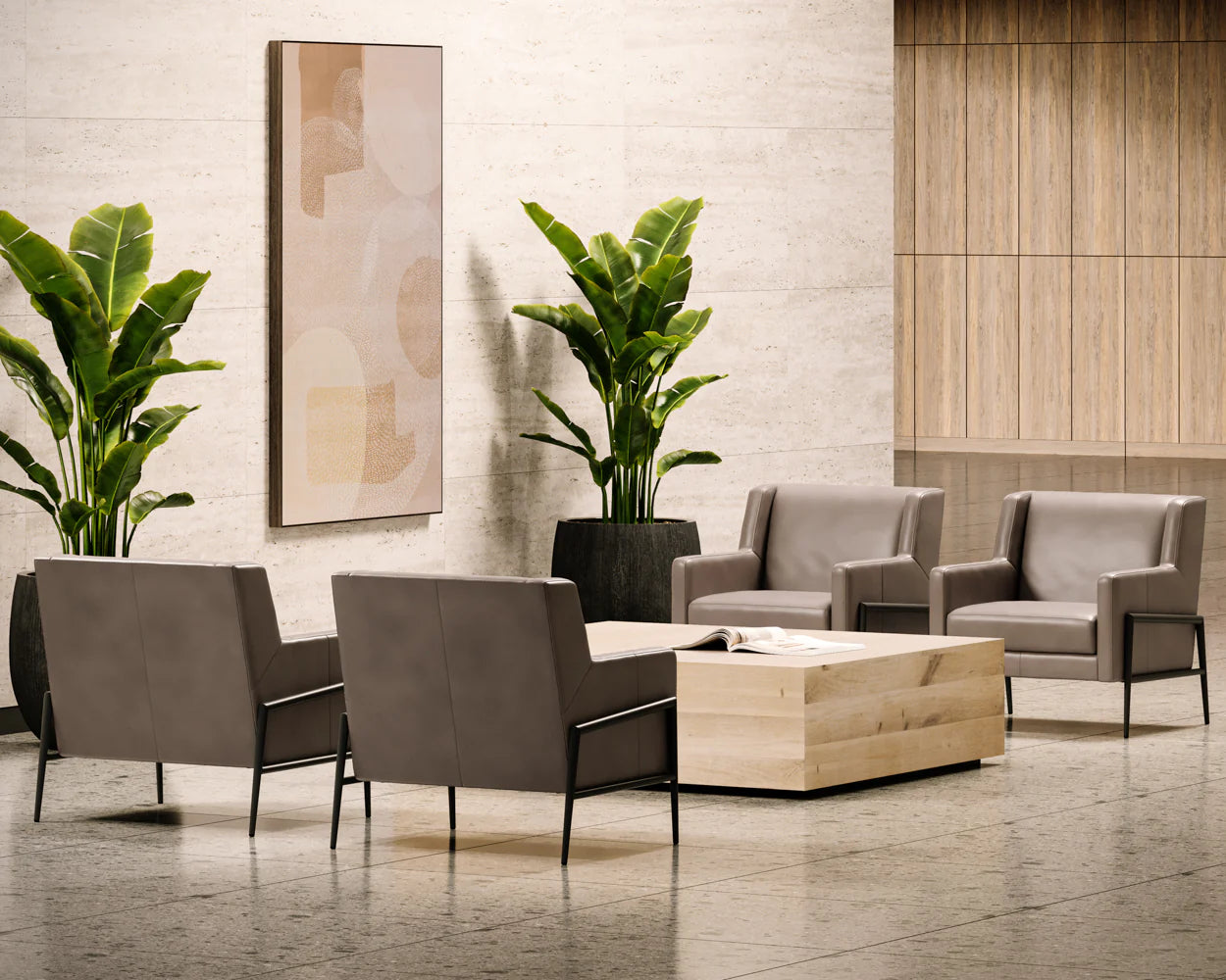 Sunpan Furniture - Frezco Coffee Table - Square