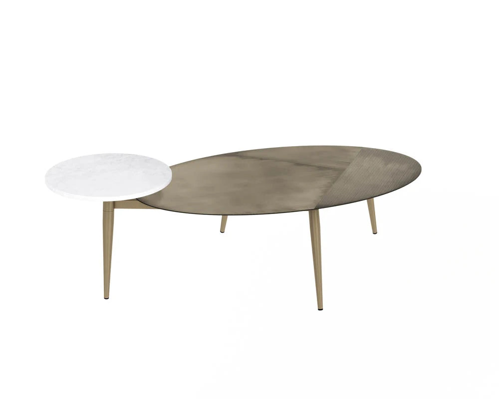 Sunpan Furniture - Tuner Coffee Table - Oval