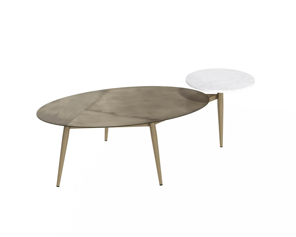 Sunpan Furniture - Tuner Coffee Table - Oval
