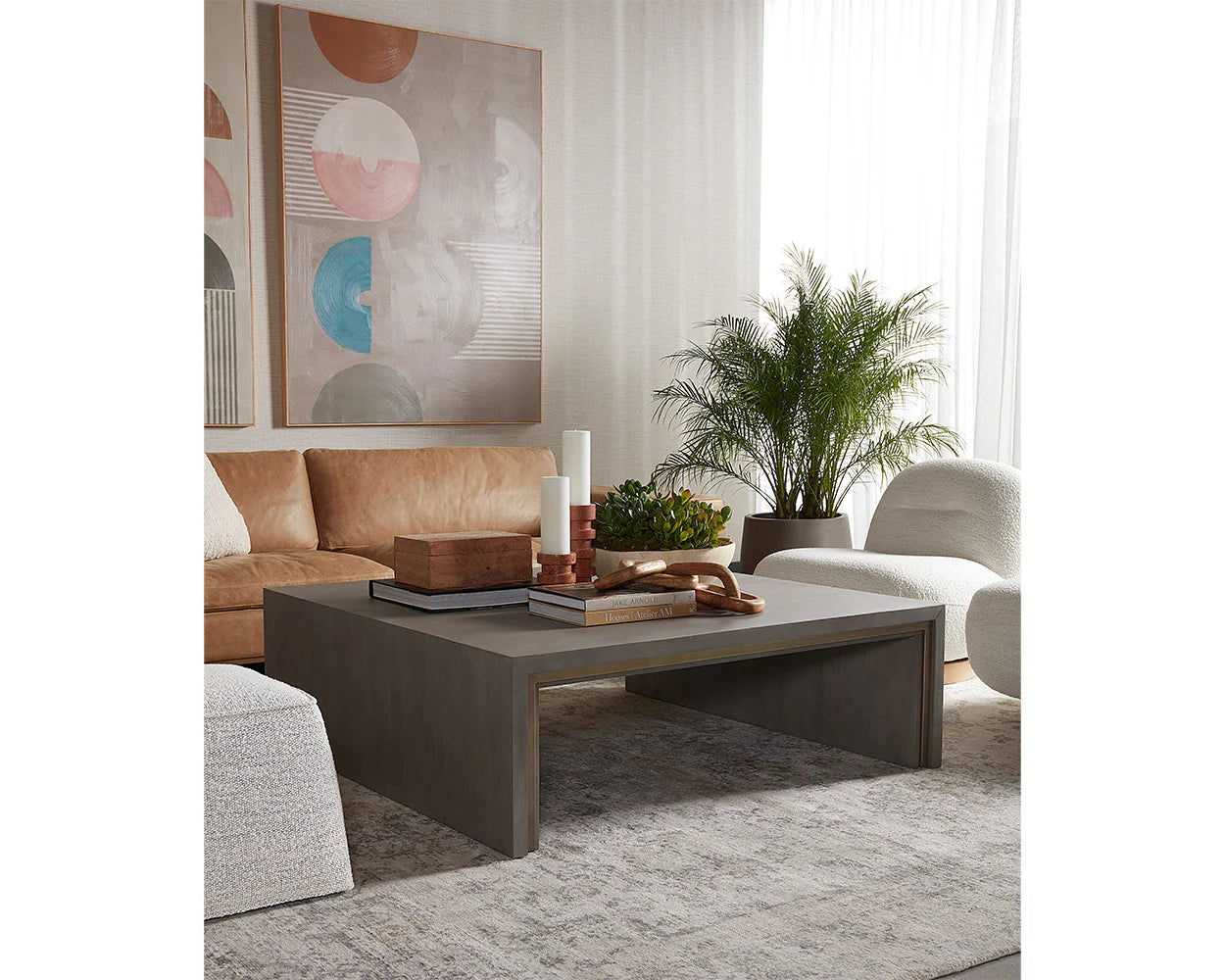Sunpan Furniture - Hilbert Coffee Table