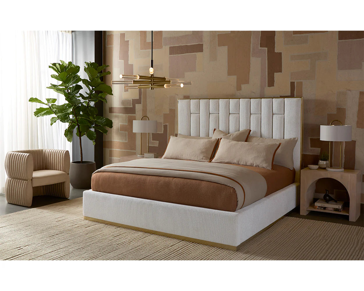 Sunpan Furniture - Salma Side Table