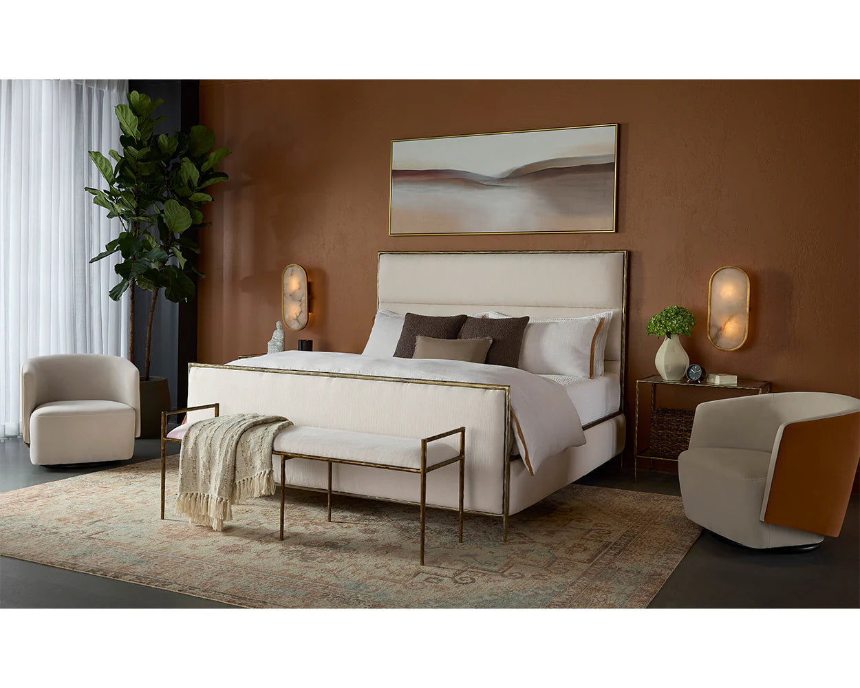 Sunpan Furniture - Emine Nightstand