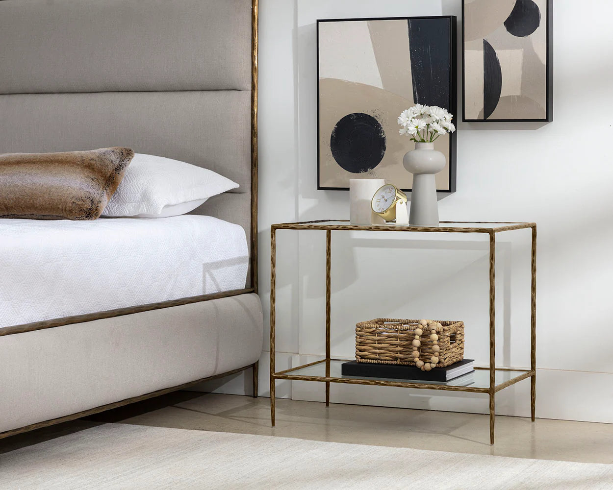 Sunpan Furniture - Emine Nightstand