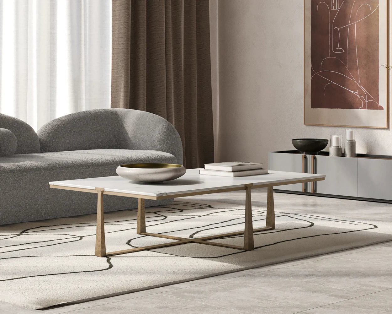 Sunpan Furniture - Cowell Coffee Table