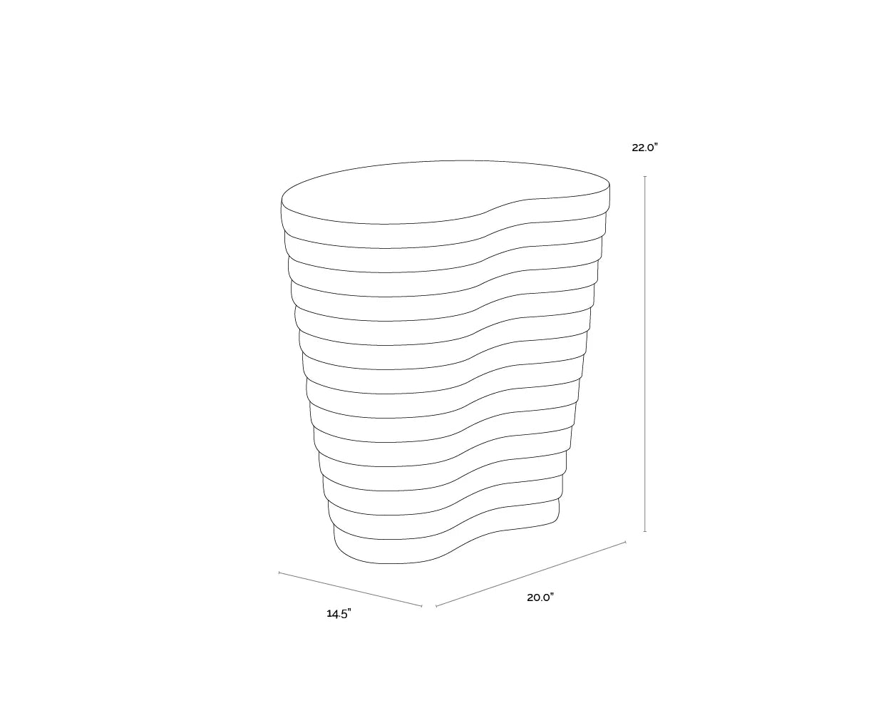 Sunpan Furniture - Mojave End Table