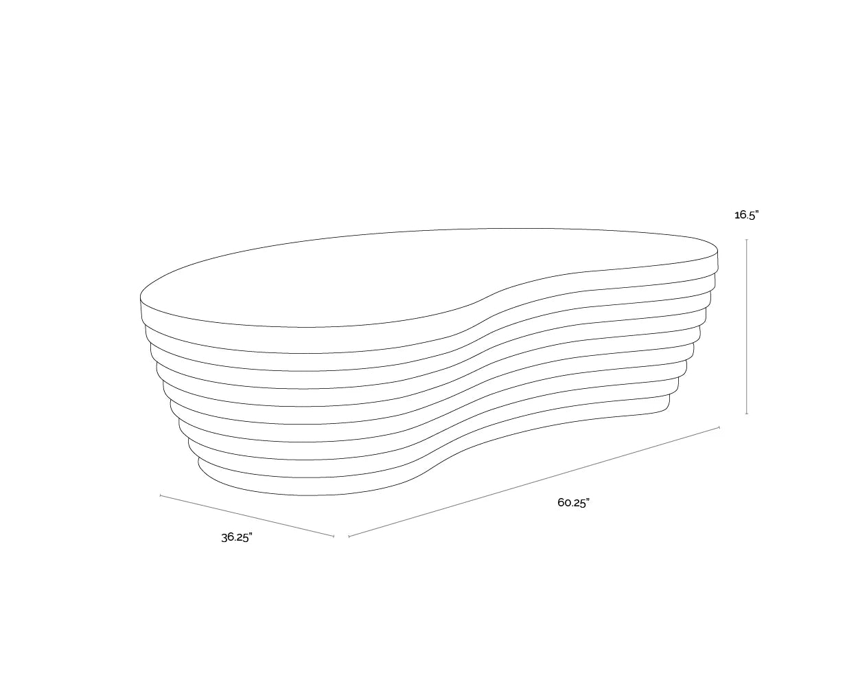 Sunpan Furniture - Mojave Coffee Table
